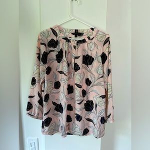 Banana Republic floral blouse